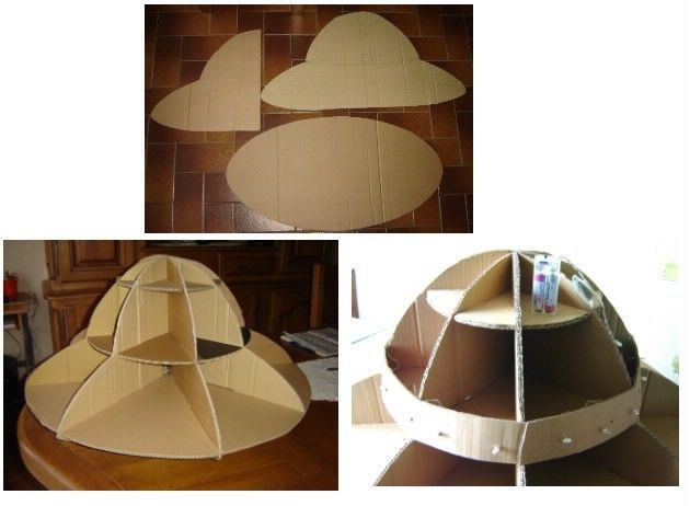 RARE SOUCOUPE VOLANTE POUR POUPEES  LUNA ET LES PETITS